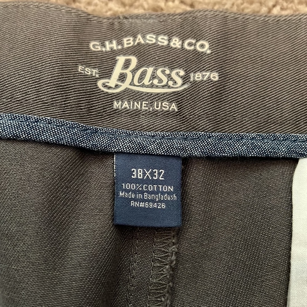 G.H. Bass Men’s Chino Pants NWOT - Picture 5 of 6